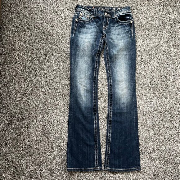 NEW LISTING: Miss Me Jeans, women's size 26, boot cut - Picture 1 of 16